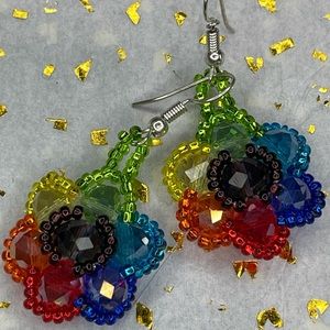 Artisan Earrings Multi color